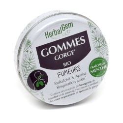 HerbalGem gommes gorge bio Fumeurs