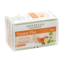 Herbesan bio tisane ventre plat