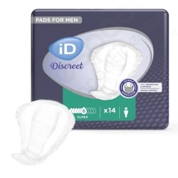 ID Discreet for men Super protections anatomiques 6 gouttes