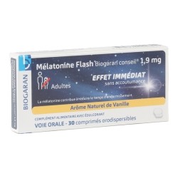 Biogaran Mélatonine Flash 1,9 mg comprimés
