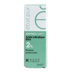 Etat pur Acide salicylique BHA 2%
