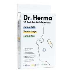 Dr Herma Patch anti boutons​ formats assortis