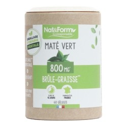 Nat et Form Ecoresponsable maté vert gélules