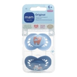 MAM Original sucette symétrique silicone +6 mois