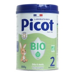 Picot lait 2ème âge bio