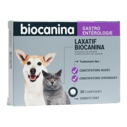Biocanina laxatif chien chat comprimés