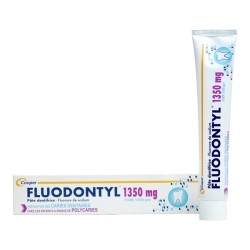 Dentifrice anti caries Fluodontyl 1350 mg