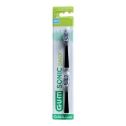 Gum Sonic daily têtes de brosse à dents électrique Soft