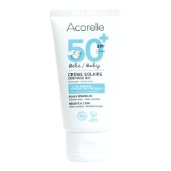 Acorelle Crème solaire bébé SPF 50+ Bio