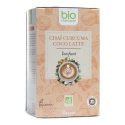 Bio Nutrisanté Infusion Chaï Curcuma Coco Latte sachets