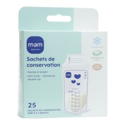 MAM Sachet de conservation lait maternel