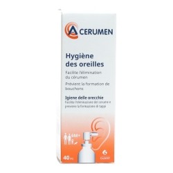 A cerumen spray oreille