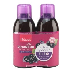 Milical Draineur Ultra cassis solution buvable