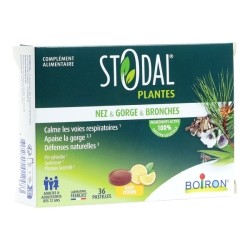 Stodal Plantes Nez gorge bronches pastilles citron
