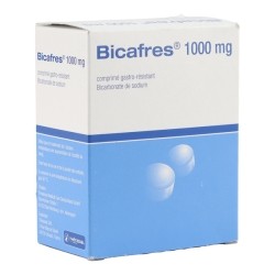 Bicafres 1000 mg comprimés bicarbonate de sodium
