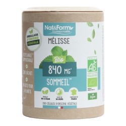 Nat et Form Ecoresponsable mélisse Bio gélules