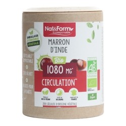 Nat et Form Ecoresponsable Marron d'inde bio gélules