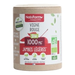 Nat et Form Ecoresponsable Vigne rouge bio gélules