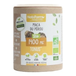 Nat et Form Ecoresponsable maca bio gélules