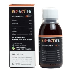Aragan Kid Actifs Multivitamines 3+ sirop