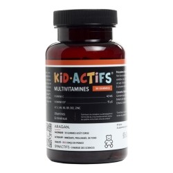 Aragan Kid Actifs Multivitamines gummies