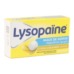 Lysopaine pastille pour la gorge Citron gingembre