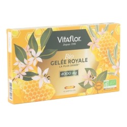 Vitaflor Gelée royale bio dosée à 4000 mg