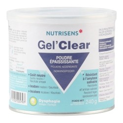 Nutrisens Gel Clear poudre épaississante