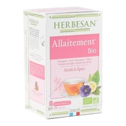 Herbesan infusion bio allaitement sachets