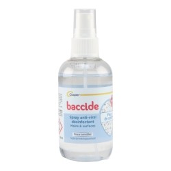 Baccide Spray antiviral désinfectant Fleur de coton