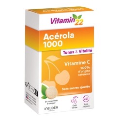 Vitamine C Acerola 1000 Tonus & Vitalité Comprimés à croquer