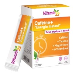 Vitamin'22 Caféine + Energie Instant sticks