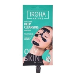 Masque visage au charbon activé Iroha Nature