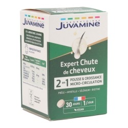 Comprimés Expert  Chute de Cheveux Juvamine