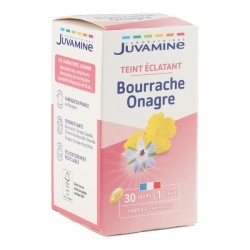 Complément beauté Juvamine à la Bourrache et l'Onagre