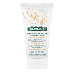 Klorane crème dépilatoire apaisante visage et zones sensibles