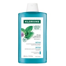 Klorane Shampooing Détox à la menthe aquatique Bio