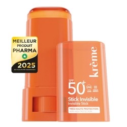 Krème stick solaire invisible SPF 50+