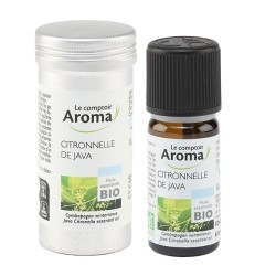 Huile essentielle bio de Citronnelle de Java Le Comptoir Aroma