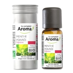 Le Comptoir Aroma Menthe poivrée huile essentielle bio