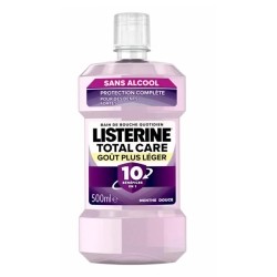 Listerine Total Care bain de bouche gout plus léger