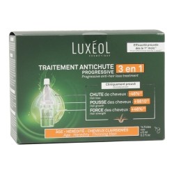 Luxéol Chute de cheveux progressive 3 en 1 lotion