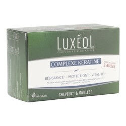 Luxéol Complexe kératine fortifiant cheveux et ongles