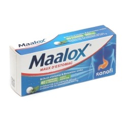 Maalox Maux d'estomac Menthe comprimé  à croquer