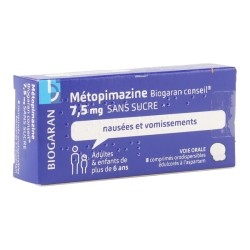 Metopimazine 7,5 mg comprimé orodispersible Biogaran