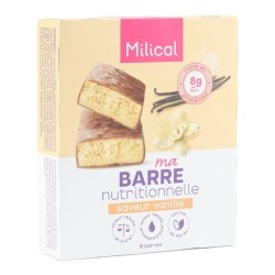 Milical Barre Hyperprotéinée saveur vanille