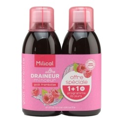 Milical Draineur Ultra framboise solution buvable