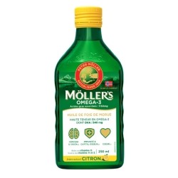 Moller's Huile de foie de morue Omega 3