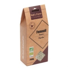 Tisane Nat et Form bio Semences de fenouil