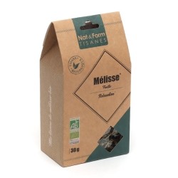 Nat et Form Tisanes bio Mélisse feuille